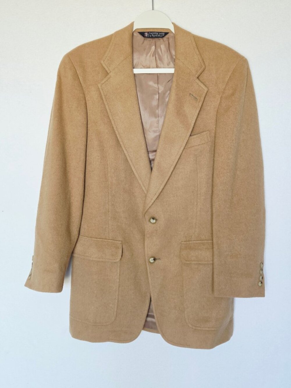 Vintage Austin Reed of Regent Street 100% Camel Hair Sport Coat Men's